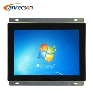 Monitor interativo de tela sensível ao toque de quadro aberto para máquina de publicidade, kioks